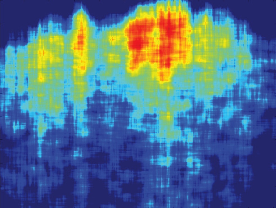 Processed radar image from the Khafre Project’s source gallery, presented as the team’s interpretation